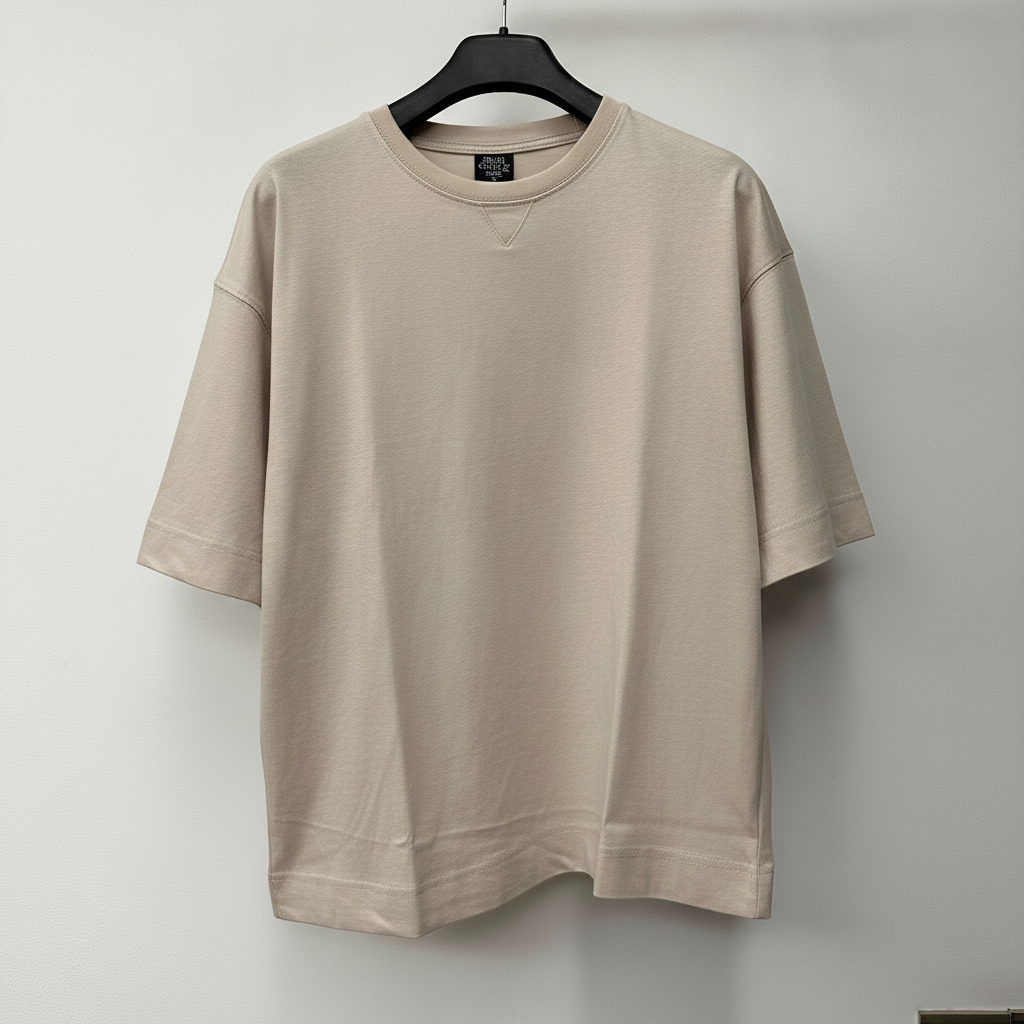 Relaxed Fit Drop-Shoulder Sweat Tee For Her