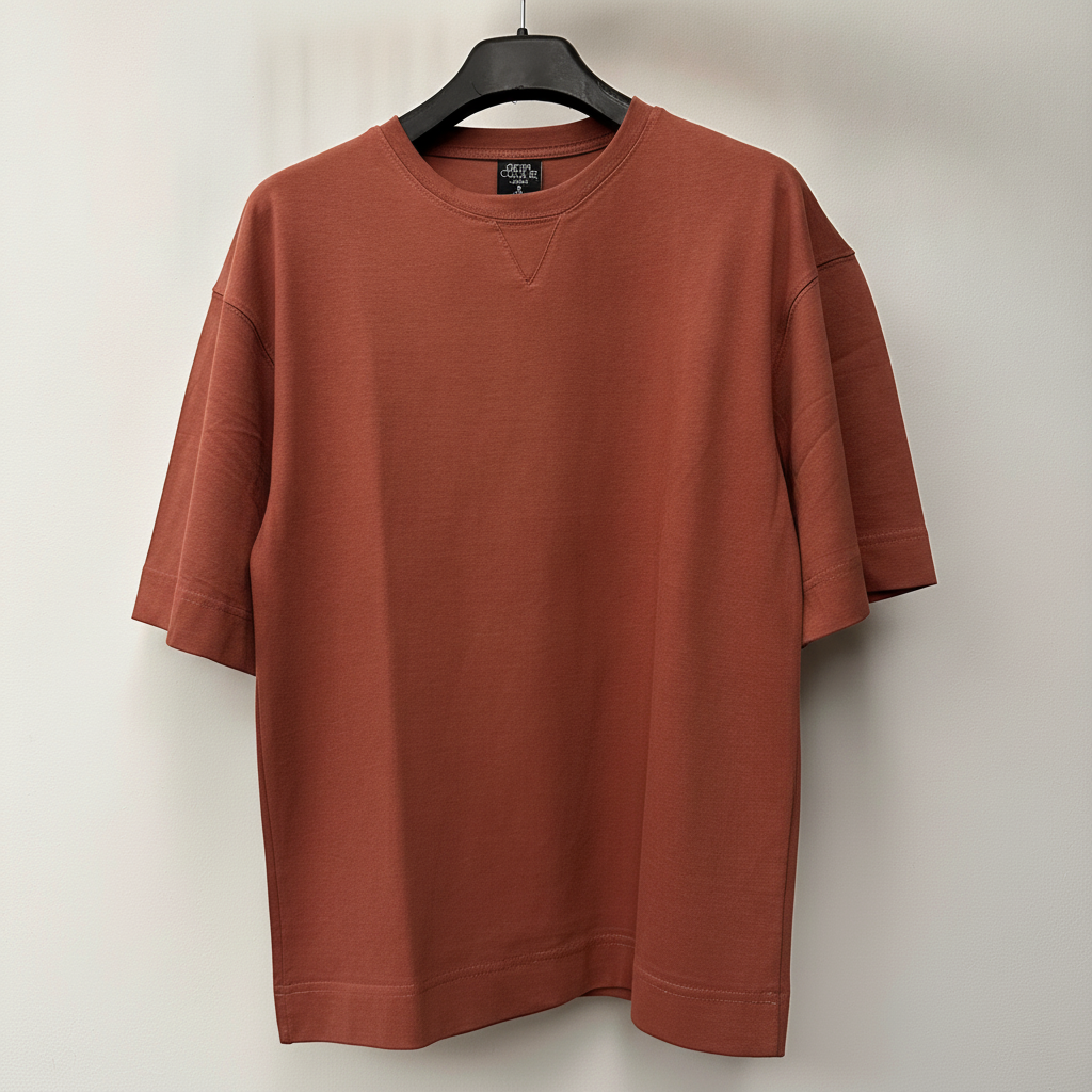 Relaxed Fit Drop-Shoulder Sweat Tee For Her