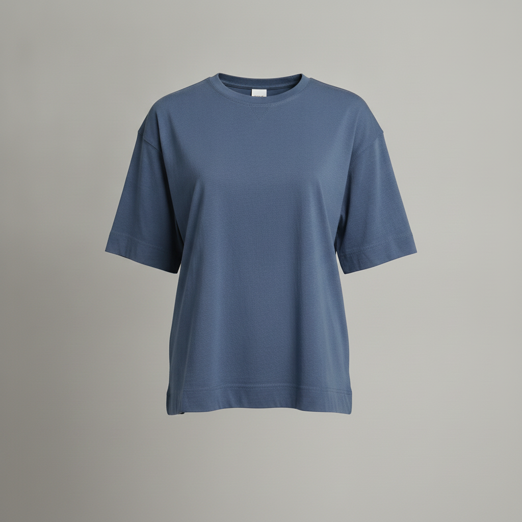 Relaxed Fit Drop-Shoulder Sweat Tee For Her