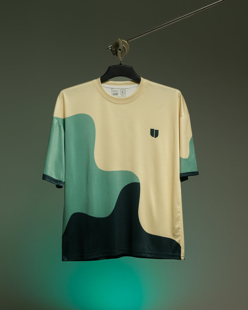 Weavy Paneled Tee — Sage & Pine
