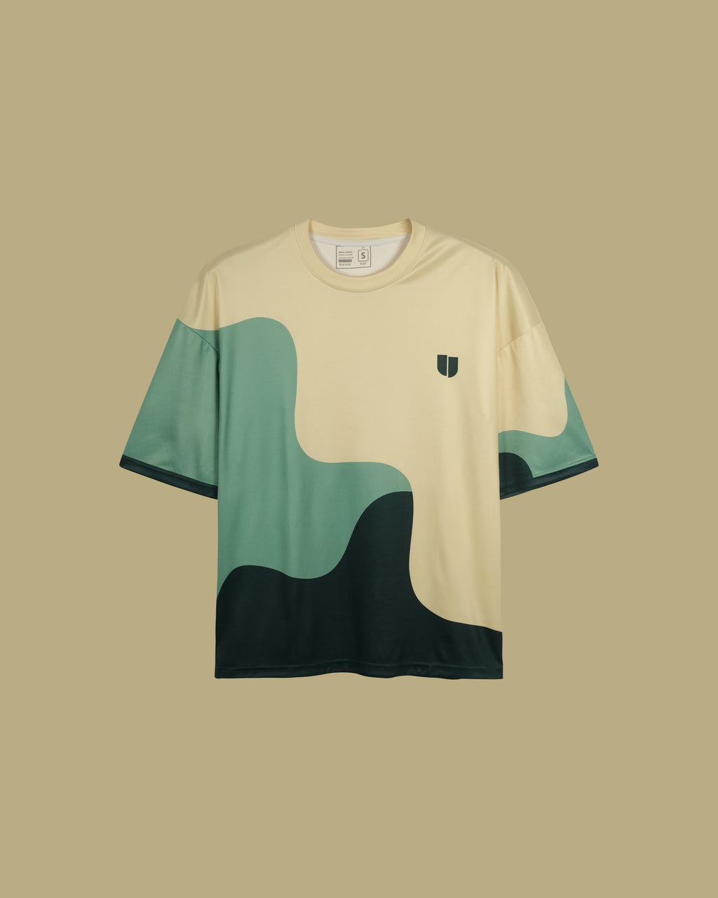 Weavy Paneled Tee — Sage & Pine