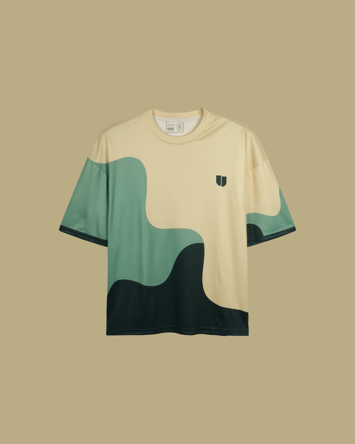 Weavy Paneled Tee — Sage & Pine