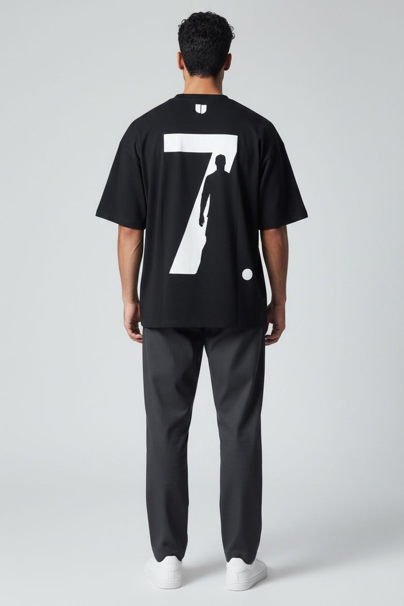 One Last Dance: CR7 Premium Heavyweight Drop-Shoulder Tee