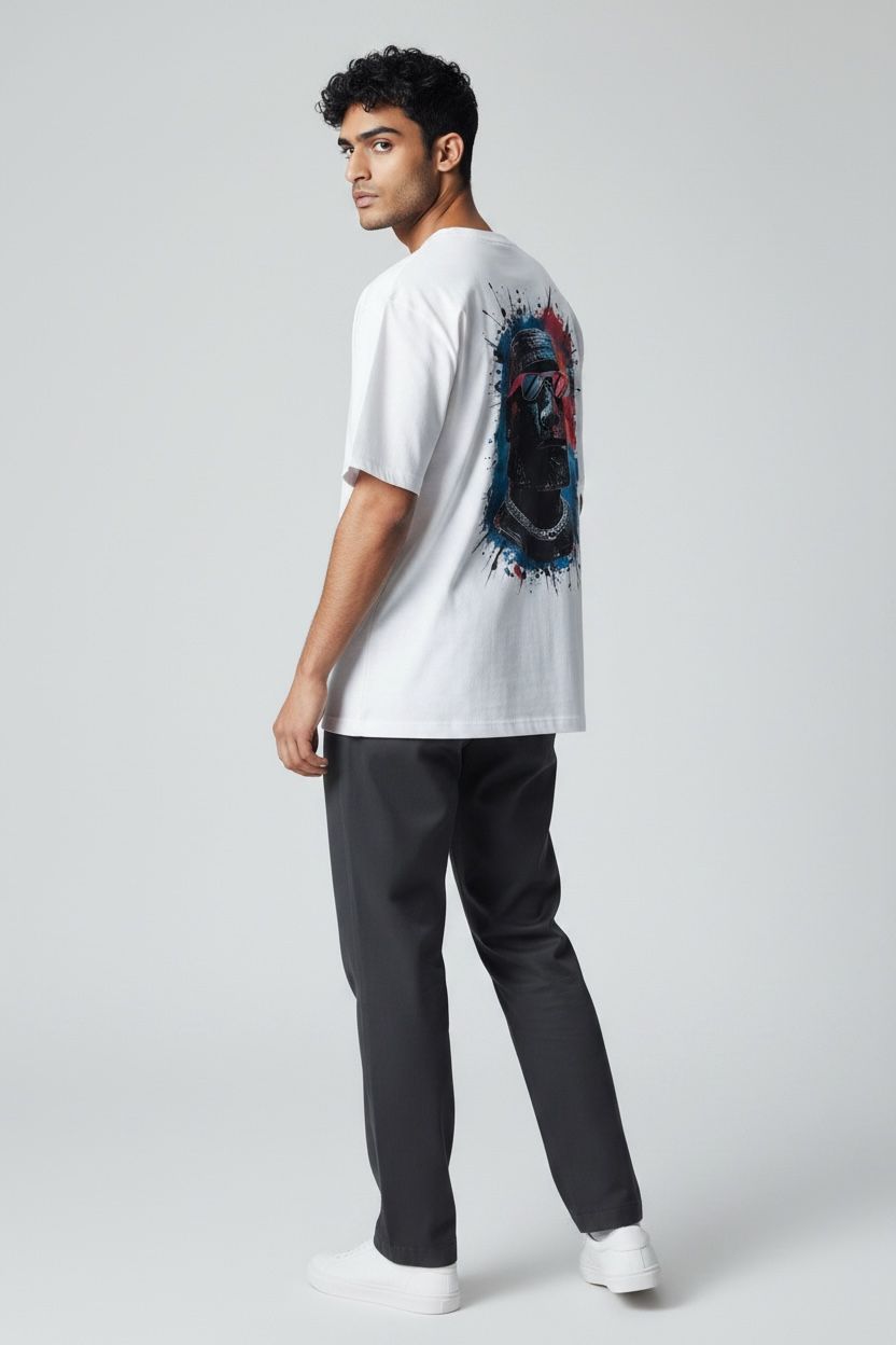 Stone Cold Heavyweight Drop-Shoulder Tee