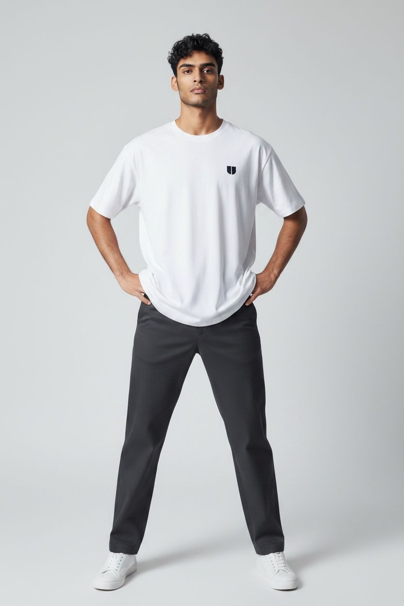 Crowned Heavyweight Drop-Shoulder Tee