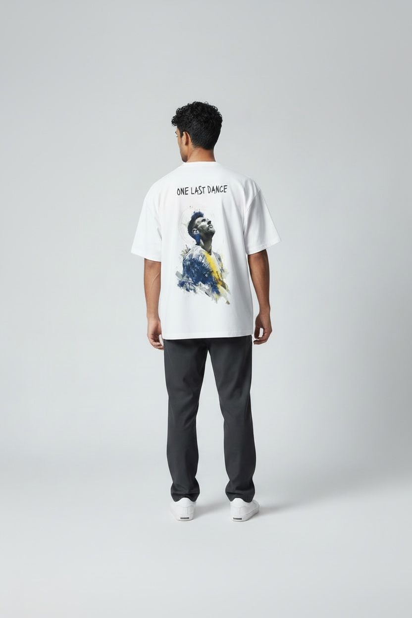 One Last Dance: MESSI Premium Heavyweight Drop-Shoulder Tee