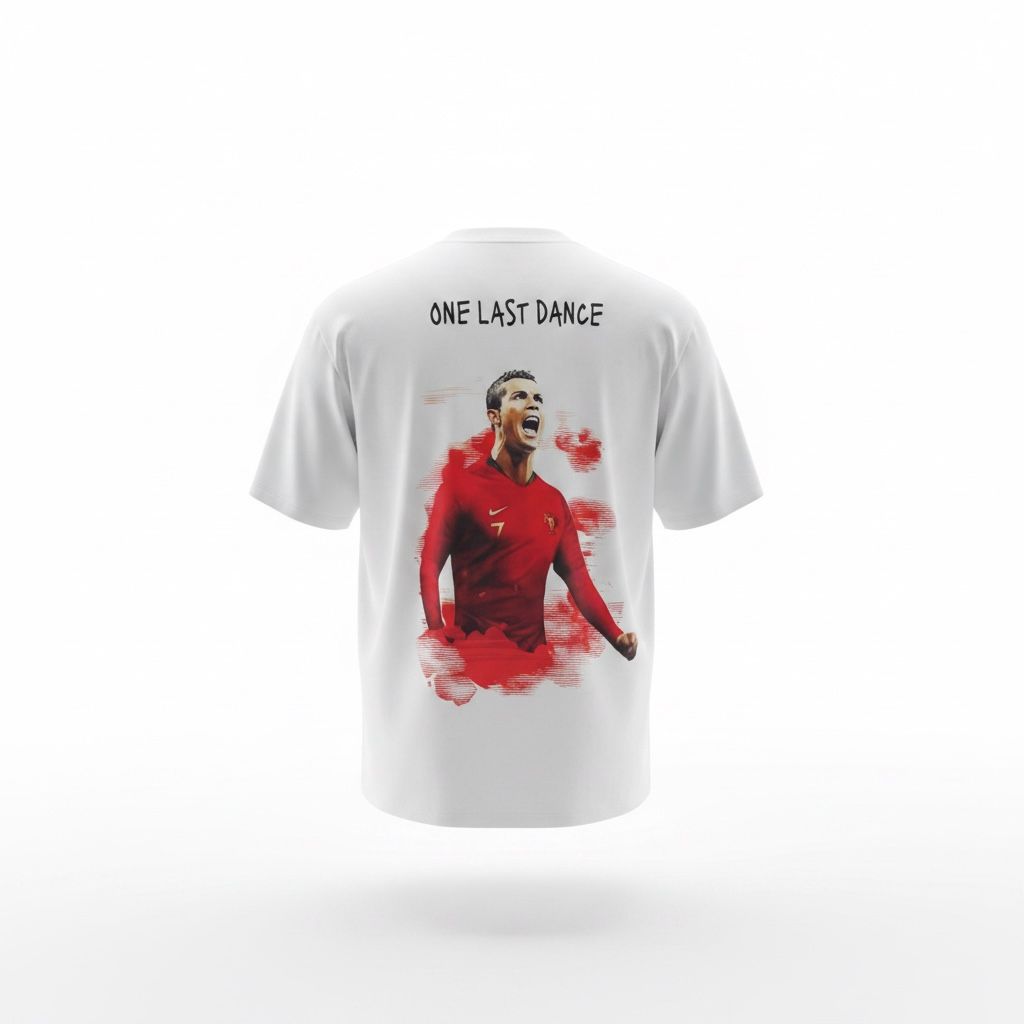 One Last Dance: RONALDO Premium Heavyweight Drop-Shoulder Tee