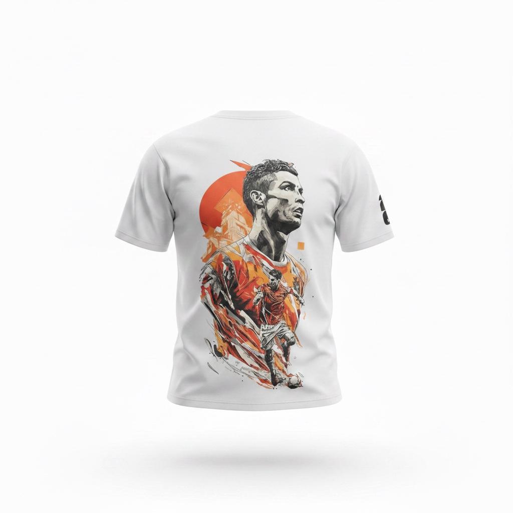 RONALDO The GOAT — Japanese Art Edition Oversized Tee