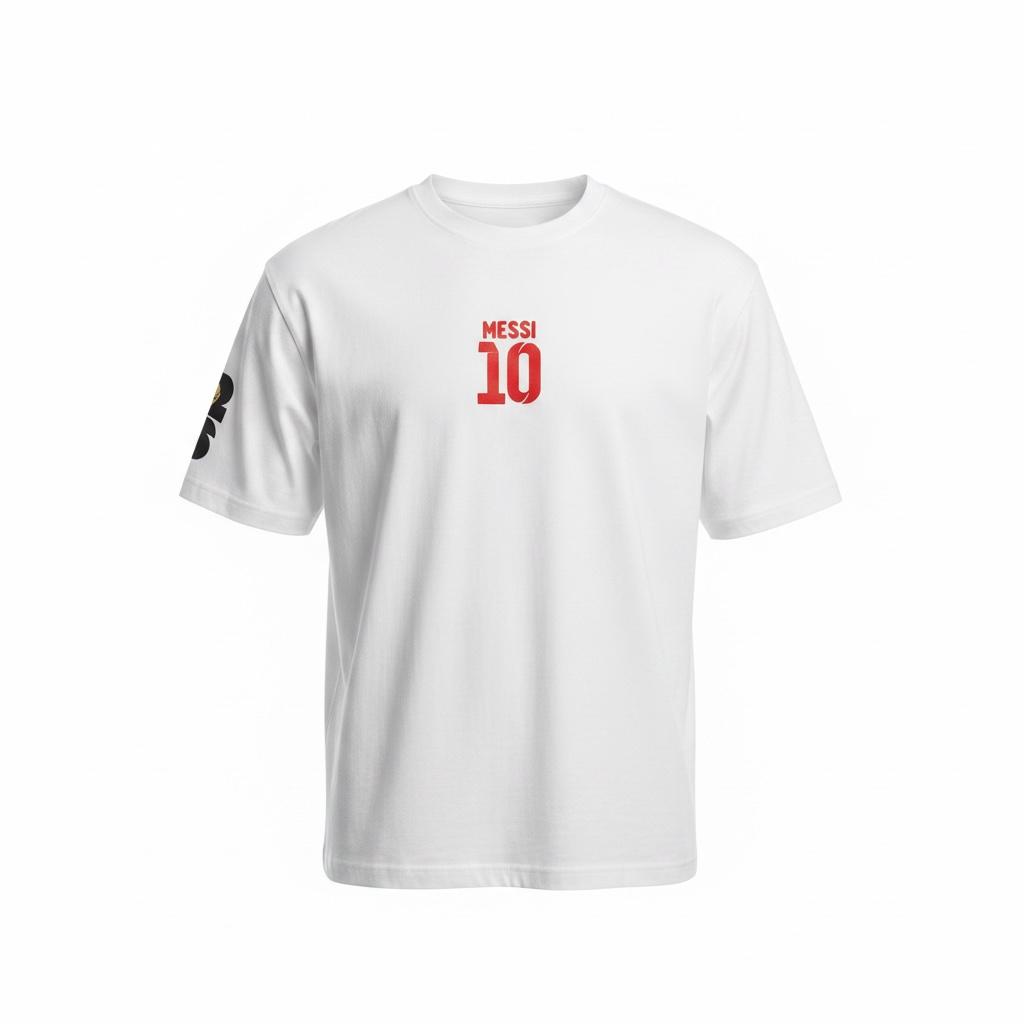 MESSI The GOAT — Japanese Art Edition Oversized Tee