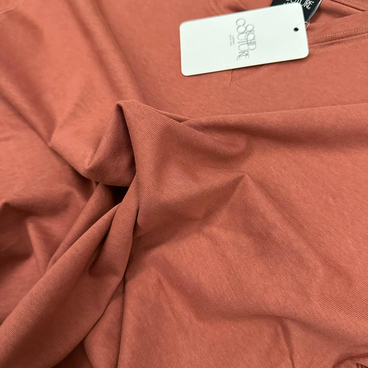 Relaxed Fit Drop-Shoulder Sweat Tee For Her