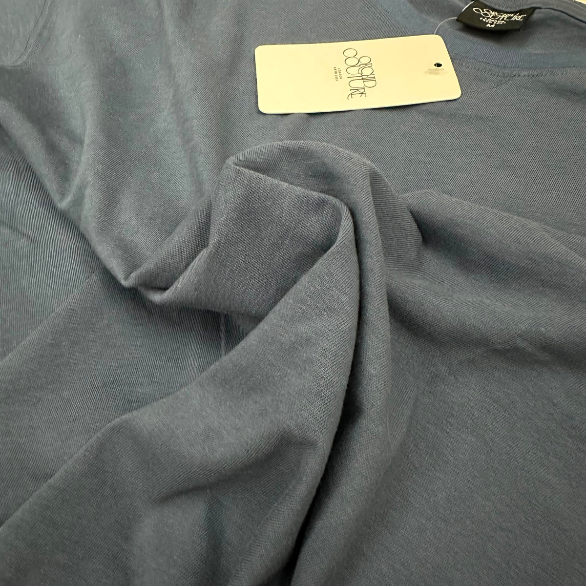 Relaxed Fit Drop-Shoulder Sweat Tee For Her